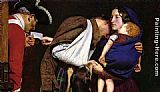 Order, Paintings - The Order of Release detail by John Everett Millais
